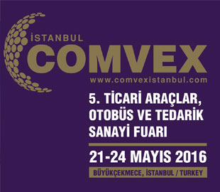 21-24 Mayıs COMVEX Ticari Araçlar, Otobüs ve Tedarik Sanayi Fuarı, İSTANBUL-TÜRKİYE
